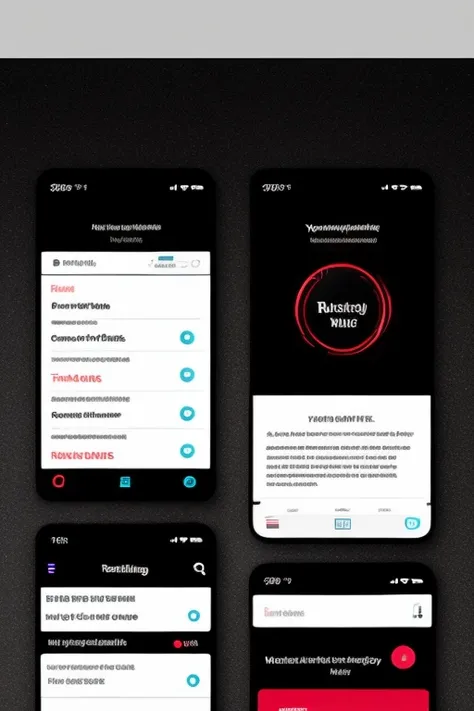 a relaxing app interface, ui,behance hd, a screenshot, international typographic style, sharp text, modern interface, simple ux