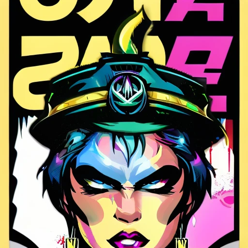 a evil gaming in colorful liquid dripping, beautiful and perfect face, tshirt design, rzminjourney