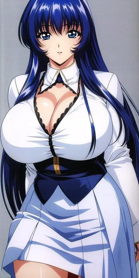 <lora:YurikaMisumaruV2:0.75> yurikamisumaru, huge_breasts, standing, solo, skirt_suit, masterpiece, best quality, detailed face, detailed eyes, highres,
