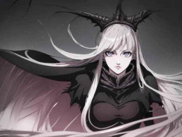 slan (berserk), 1girl, solo, long hair
