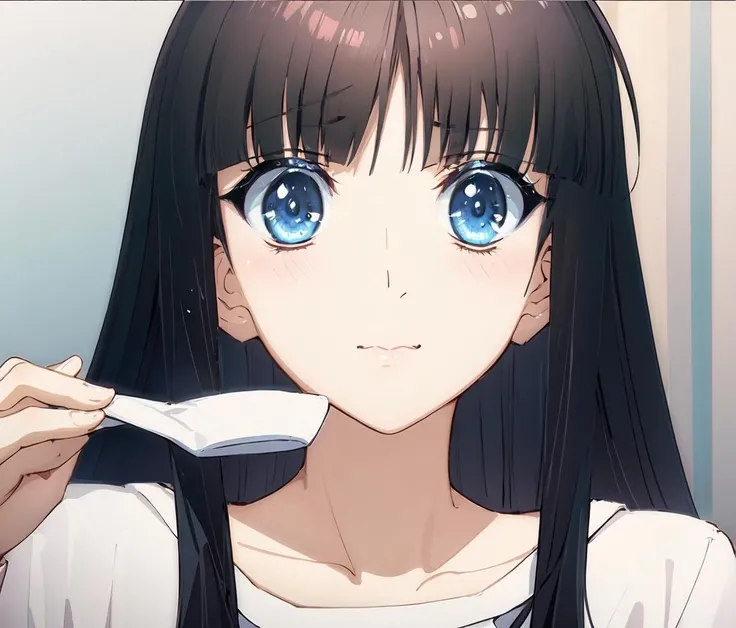 (masterpiece:1.2), best quality,PIXIV,
1girl, long hair, solo, school uniform, black hair, necktie, bangs, jacket, dutch angle, blunt bangs, blazer, looking at viewer,
<lora:Touma Kazusa_20230716214229:1>