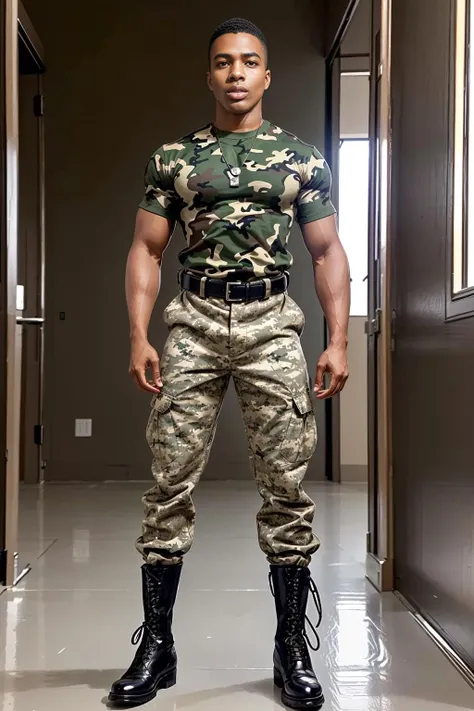 Um homem de meia-idade,45 yers de idade,pele de bronze,Asian descent,Round firebrand,musculoso,Carne forte,parte superior do corpo nua,Army green cargo pants,shorter pants,huge groin bulge,Bezerros nus,Pelos grossos nas pernas,Black cotton socks,Sente-se Pose,Canteiros,pernas separadas,Toalha para enxugar o suor,Bodyesbian indecent expression,in a panoramic view,alto detalhe,Alta nitidez,tmasterpiece,facing to audience