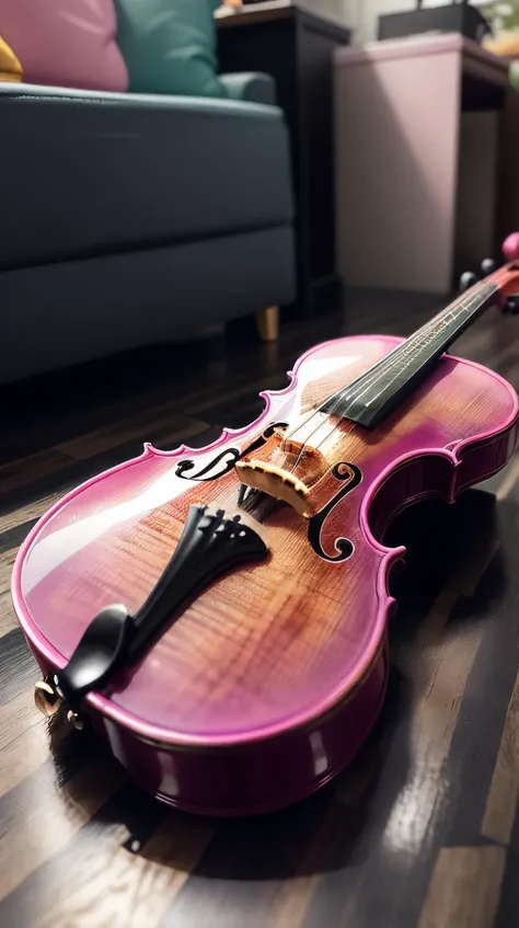 <lora:BarbieCore:0.8> BarbieCore Violin, (shiny plastic:0.8), (pink and white:0.9), (pastel:0.85) <lora:LowRa:0.6>