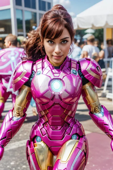 <lora:BarbieCore:0.8> BarbieCore, iron man, super hero, avenger, (shiny plastic:0.8), (pink and white:0.9), (pastel:0.85)