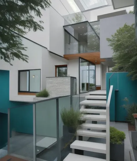A beautiful modern house in NY, award winning photography: 3 | grass, interior: -3