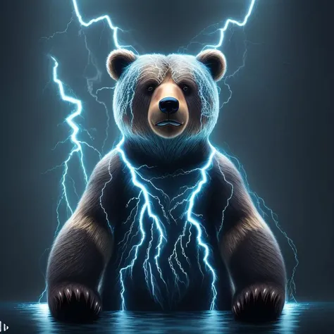 LightningPunkAI bear, detailed, intricate <lora:LightningPunkAIv2.1:1>