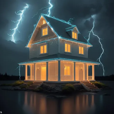 LightningPunkAI house, detailed, intricate <lora:LightningPunkAIv2.1:1>