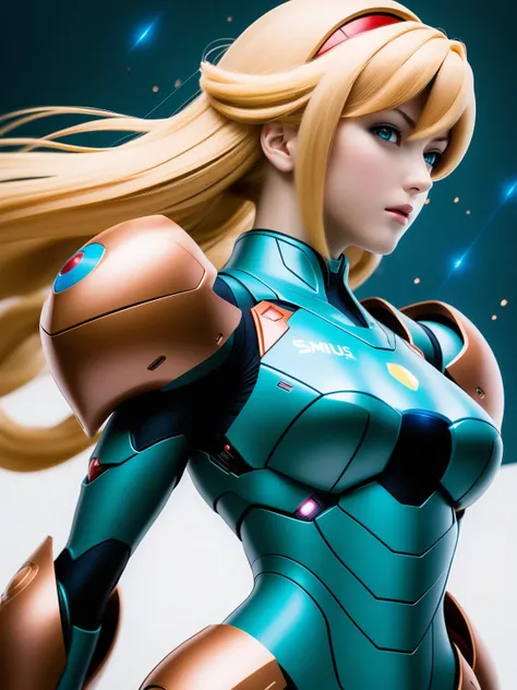 professional 3d model Cinematic scene, hero view, Samus Aran <lora:samus_aran_xl_v1:1>, action pose, detailed background, masterpiece, best quality, high quality, highres, absurdres . octane render, highly detailed, volumetric, dramatic lighting