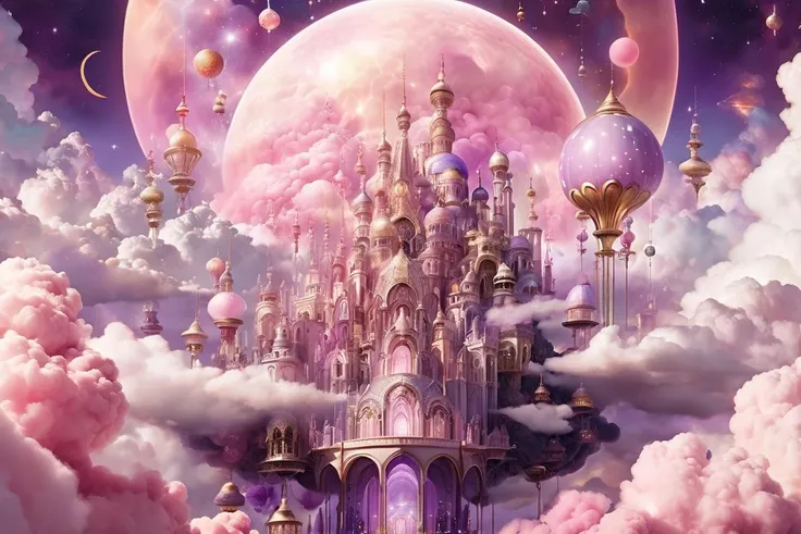 (Magical Drawing:1.3) of (Ultrarealistic:1.3) of (A celestial paradise featuring floating cities in the clouds. The color palette combines soft pastel hues of pinks, lavenders, and whites, instilling a dreamy and ethereal atmosphere), golden ratio, rule of thirds, Ambient Occlusion, Tone Mapping, Shaders, SSAO, Natural Lighting, Volumetric Lighting, Volumetric Light, Volumetric, Accent Lighting, absurdres, high resolution, (8k resolution), 8k, 8kres, 8k res, super resolution, ultra hd, megapixel, high details, detailed and intricate, intricate details, high intricate details, absurd amount of details, landscape, outdoors,(by Artist Harry Clarke:1.3),(by Artist William Eggleston:1.3),(Computer Art:1.3),naturalism,land Art,regionalism,shutterstock contest winner,trending on unsplash,featured on Flickr