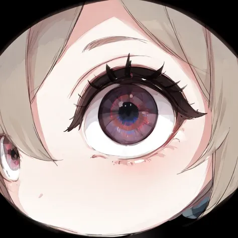 <lora:ParodyCloseUp-lbw:1>,close up,face Focus,1girl,fisheye,shaded face
