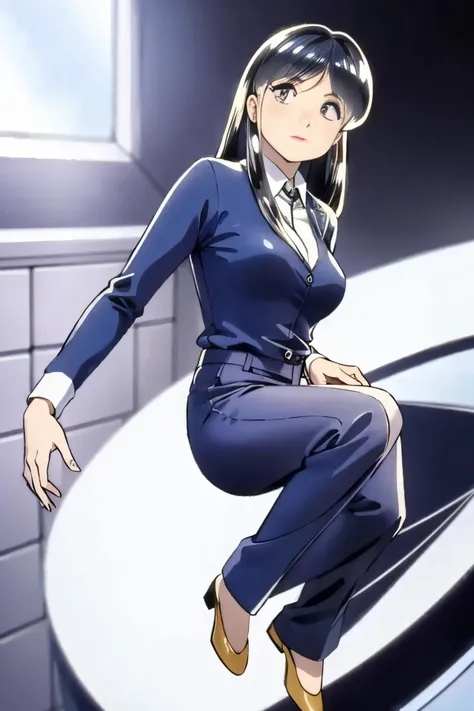 (masterpiece, best quality:1.2), 1girl, angry, shirt,pencil skirt, pnshead, 1boy, large penis, middle finger