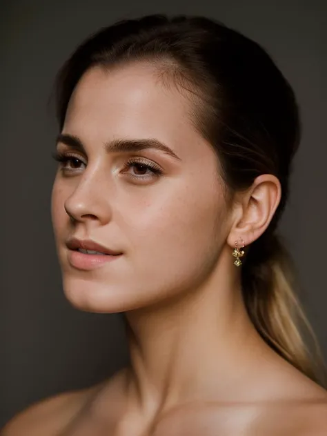 Realistic photo of a beautiful 3mm4w-v2 woman, 1girl, solo, blonde hair, jewelry, upper body, earrings, lips, looking to the side, eyelashes, freckles, realistic, nose, soft lighting, professional Photography, Photorealistic, detailed, RAW, analog, sharp focus, 8k, HD, high quality, masterpiece<lora:3mm4w-v2:1.0>