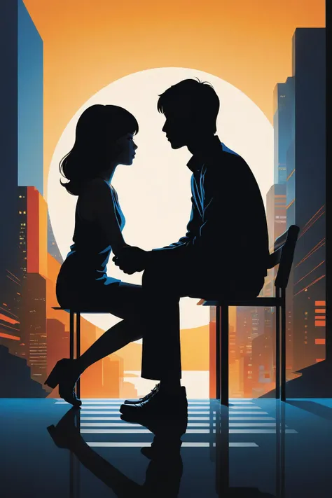 by Ilya Kuvshinov and Duy Huynh, silhouette <lora:silhouette:3.00> , ch <lora:chahua:1.00>