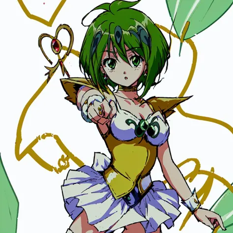 (((Urusei Yatsura Lum tiger pattern bikini costume)))、White ribbon、1girl