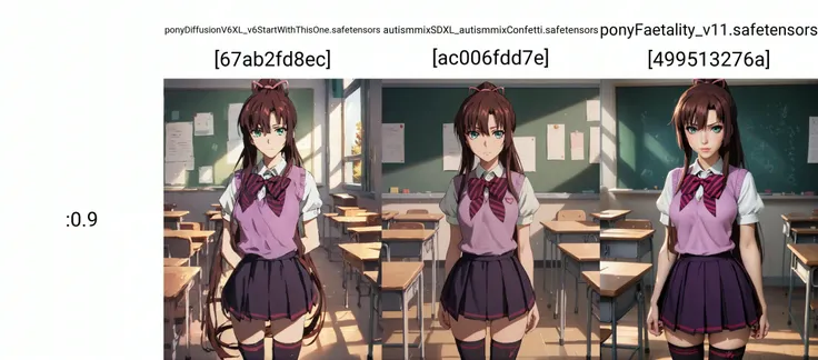 score_9, score_8_up, score_7_up, 1girl, sayaka kirasaka, <lora:Sayaka Kirasaka_pony_v1.0:0.9>, school uniform, standing, classroom