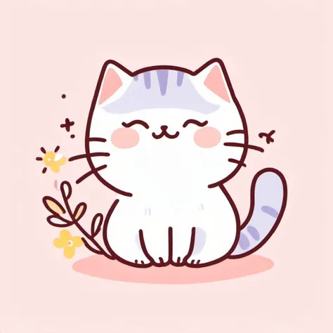 healing cat<lora:[XL]healing_animal:1>