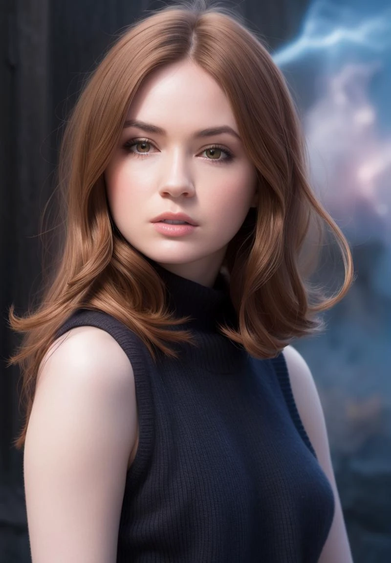 wide angle,(cowboy shot), parted lips , arms behind head,
beautiful woman,
(school uniform,black socks),blush, (snow,night lights),(nebula as background),
looking at viewer,
(detailed face and eyes),
photo referenced,best quality, ultra high res, (photorealistic:1.4),