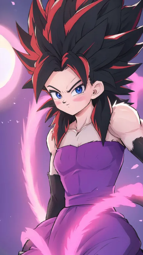 Caulifla, 1girl, (((SSj4, super saiyan 4, black Hair,))), BREAK, (((red fur on arms and chest, ))), (((Tail))), (((red body fur))), BREAK, <lora:Caulifla:1>
pink tube top, strapless, purple baggy pants, grey bracers, grey boots, BREAK, <lora:Primitive Saiyan Woman:0.5> <lora:furry_female:0.5> <lora:Son Goku - Dragon Ball:.7> <lora:dbgt_gogeta:.5>, masterpiece, best quality, hyperrealistic, extremely detailed, highly quality, 4k, sharp focus, professional photograph, sharp focus, award winning, cinematic lighting, octane render, unreal engine, volumetrics dtx, Wallpaper,