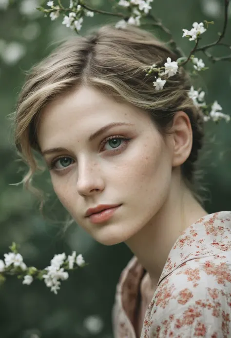 photo of a ((Charming, unattainable)) woman,