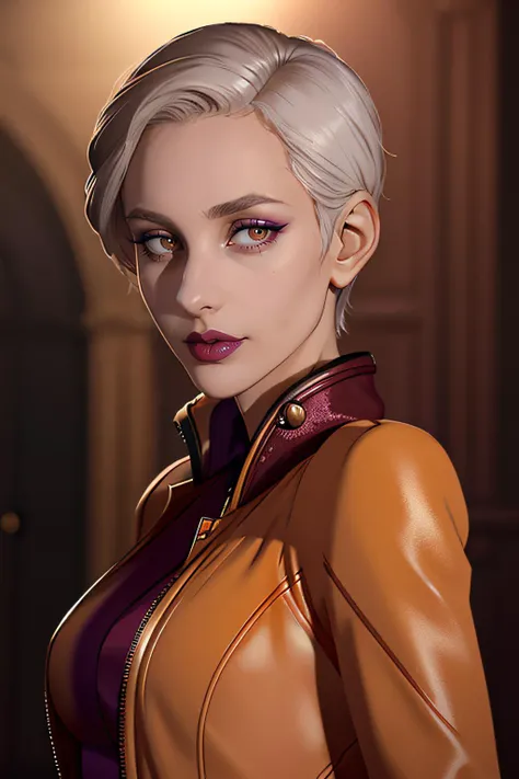 LisaEckhart, woman, realistic, makeup, lipstick, highly detailed, 8k, jacket, upper body, Ultra-HD-snapshot-realistic-details
<lora:LisaEckhartSD_v3:0.8>
