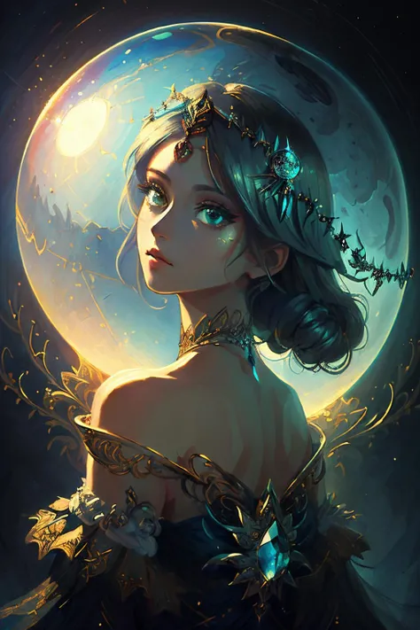 (masterpiece, best_quality, ultra-detailed, immaculate:1.3), epic, illustration, the mysterious enchantress gazes into her crystal ball. <lora:envyfantasymix05-envy_fantasy_mix_05_-_v1.0:0.7> ., <lora:realistic_quality-realistic_quality_leco_-_v1.0:0.7>