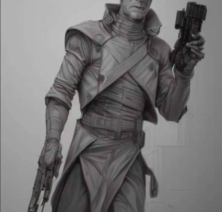 Evang, man dressed in detail Star Wars clothing