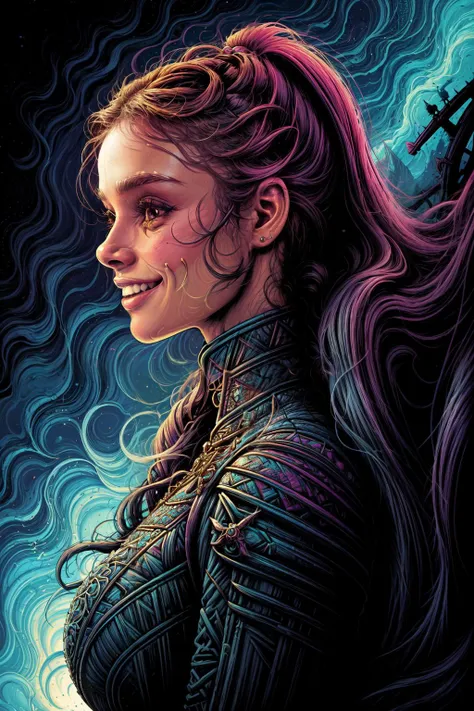 In profile, only head, (Close-up:0.8) Smiling (Jessica Alba:0.8)
danmumford_soul3142, <lora:dan_mumford:0.60> <lora:Add More Details:0.74>