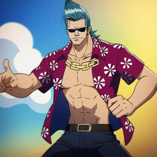 Franky Pre-TS - One Piece (LoRA) v1.0