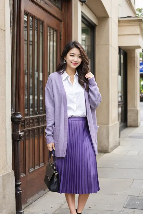 purple cardigan, pleated skirt
<lora:DETAIL_SLIDER_BY_STABLE_YOGI:0.8>