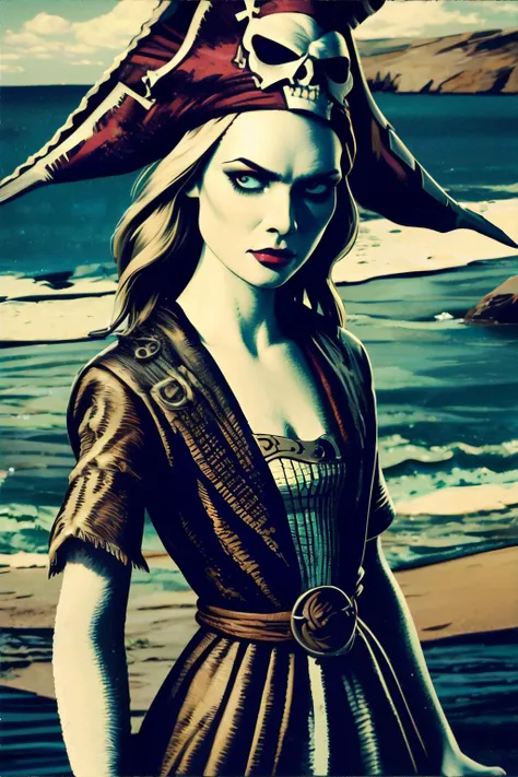 <lora:wood:0.6>, woman wearing Pirate fashion || masterpiece, perfect quality, sharp focus, shallow depth of field, 8k