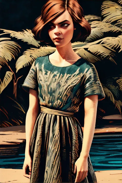 <lora:wood:0.6>, woman wearing Bronzepunk fashion || masterpiece, perfect quality, sharp focus, shallow depth of field, 8k