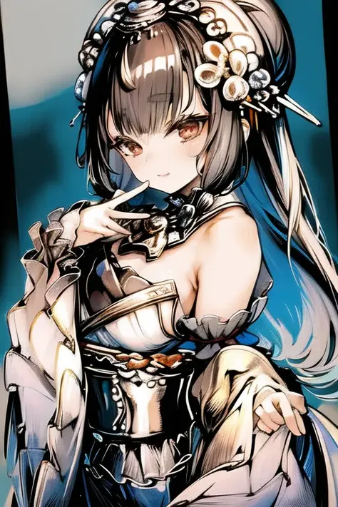 <lora:chaofengV10:1>,<lora:soleilStyleV1:0.8>,(masterpiece, best quality, hi-res:1.2), 1girl, solo