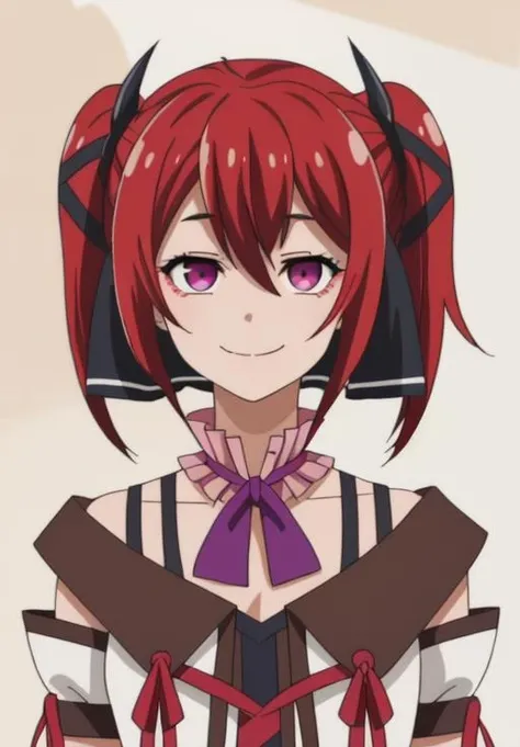 <lora:strongestsage:0.8>, Iris , smile, closed mouth,