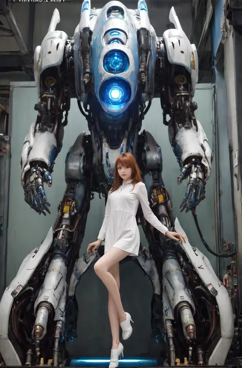 (huge glowing sex machine inserted into vagina:1.6), 1girl,solo,best quality, masterpiece, high quality, highres, (vaginal object insertion:1.6) ,facing viewer, looking at viewer, spacecraft interior, uncensored, full body, bangs, long hair, (sex machine), (riding), nicetack, nice face,  dildo,  spread legs, spread pussy, mecha,godpussy,
 <lora:SDXL_GodPussy_v1 è§¦å godpussy:0.3> <lora:SDXL lucia 000001:0.7>