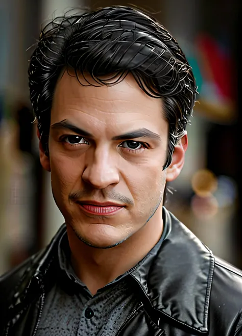masterpiece, DSLR photo, analog style, nikon d5, real photo, a photo of a beautiful 35 year old man,mateus, dramatic lighting (85mm), (detailed facial features), (detailed shiny eyes), dynamic angle, jeremy mann <hypernet:mateus:1>