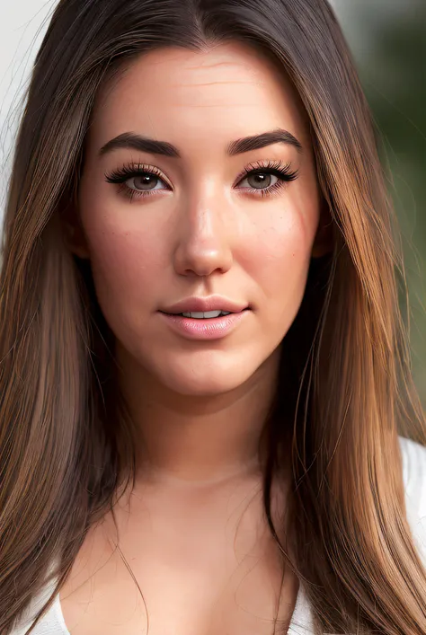 1 girl、超High resolution, retina, Accurate, masterpiece, Anatomically correct, Super detailed, Textured skin,Realistic skin texture,Age 35,Mature Woman, Attention to detail, high quality, High resolution, 8k、Big double eyelids、nose、The focus is on the mouth、close-up focus on face、Brown Hair、Long face,Hollow Eyes, Half-closed eyes, sleepy, Unconscious,