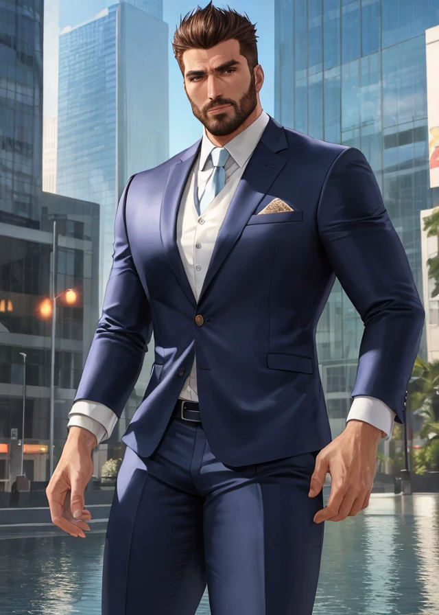 Remove Use these settings((best quality)), ((masterpiece)), ((photorealistic+)), (ultra detailed), shiny wet skin, stunning gradient colors, no watermark signature, detailed background, closed mouth, insanely detailed, intricately detailed, ((masterpiece)), absurdres, HDR, UHD, 8K, (centered, centered in frame), (sharp focus, character focus), Cyberpunk, 1male, wearing a business suit++, narrow waist, muscular, thick thighs, dyed hair+, handsome, gigachad,