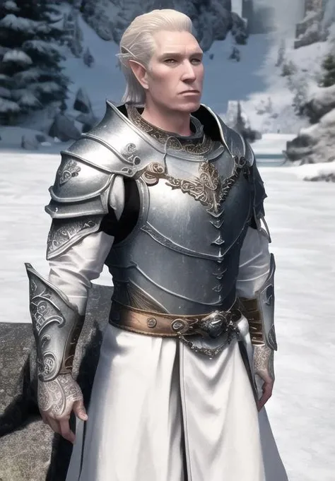 <lora:Snow_Elves-male:0.8>, snow_elves-male, solo, manly, armor, portrait,, (masterpiece, best quality, absurdres, detailed, ultra-detailed:1.3), (highly detailed, high quality:1.3)