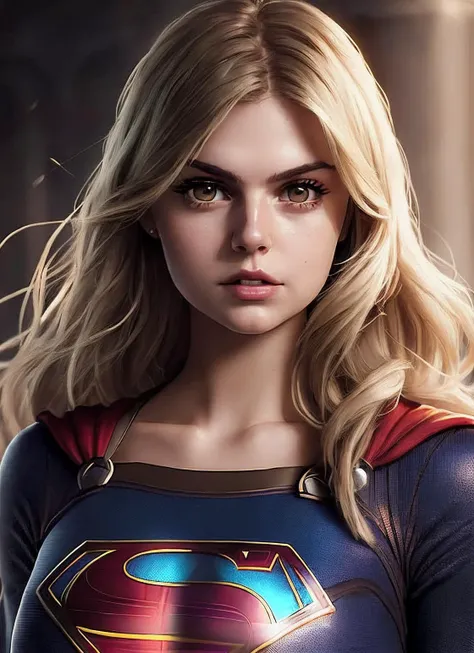modelshoot style, supergirl costume, a photo of sks woman, ((detailed face)), ((canon m50)), ((award winning)), (High Detail), Sharp, 8k, Cinematic lighting, soft lighting, greg rutkowski, trending on artstation, intricate, gothic clothing, victoria secret,, <lora:alexaMarekaModel_v10:1.3>