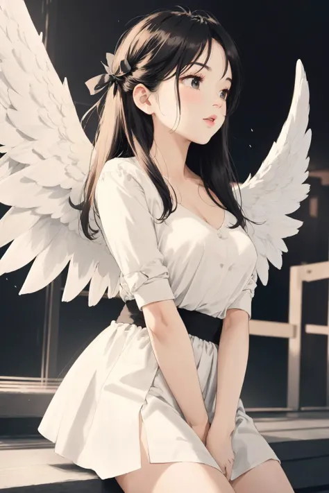 A girl like an angel