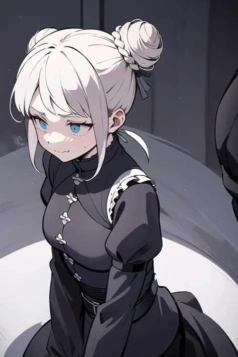 She appeared to be an ordinary grandmother, with a gentle smile on her wrinkled face and silver hair tied neatly in a bun. However, those who knew her true identity would not dare to underestimate her. She was a skilled assassin, feared by many, with a lifetime of experience in taking out targets. Her eyes were sharp and piercing, and her movements were swift and precise. She could disarm a foe with ease, leaving them helpless before delivering the final blow. No one knew how many lives she had taken, but they all knew to never cross paths with the old lady in the shadows.