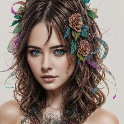 breathtaking breathtaking woman, style of Carne Griffiths, <lora:cbpkv5:0.8> cbpkv5, masterpiece, award-winning, professional, highly detailed . award-winning, professional, highly detailed