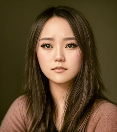 ((close up professionally shot and edited portrait of jeannie lee)),round face, highly detailed 8k resolution, masterpiece, cinematic, blurry background, <lora:JeannieLeeV2:0.8>