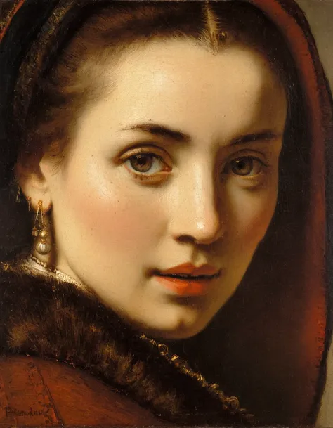 <lora:RembrandtXL_v1:1> RembrandtXL, a woman looking at viewer