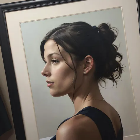 bridgetmoynahan photo of the most beautiful artwork in the world, professional majestic oil painting by Ed Blinkey, Atey Ghailan, Studio Ghibli, by Jeremy Mann, Greg Manchess, Antonio Moro, trending on ArtStation, trending on CGSociety, Intricate, High Detail, Sharp focus, dramatic,