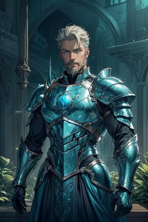 <lora:add_detail:0.5>, <lora:FZB_line_weights:0.4>, <lora:realistic:0.1>, <lora:sharpen-soften:-0.1>,
(1man, thin adult spanish male:1.2), light blue eyes, medium blonde hair, beard,
Style-GravityMagic, portrait, solo, half shot, looking up, detailed background, detailed face, (<lora:GlassTech-20:0.6>, glasstech, glass theme:1.1) verdant-warrior, wooden armor, blending of plants with metal, plated armor, antlers, green magical lights, dynamic pose, peaceful, nature powers, glowing green druidic inscriptions etched in armor, plant overgrowth, building left to crumble in background, spring, birds, wind blowing, atmospheric lighting, magical atmosphere,