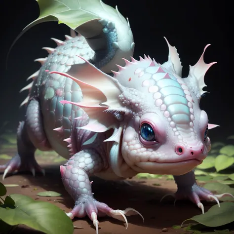 <lora:DragonDNA-25:0.9>,  (dragondna:0.3) ,    cute axolotl,