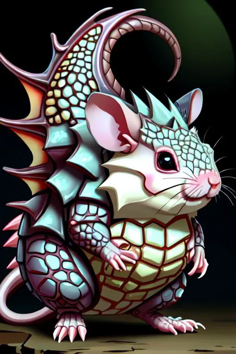 <lora:DragonDNA-25:0.9>, (dragondna:0.8) , hamster,