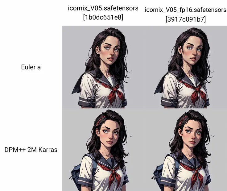 (masterpiece, best quality:1.3), upper body, solo, a cute girl, school uniform, simple grey background