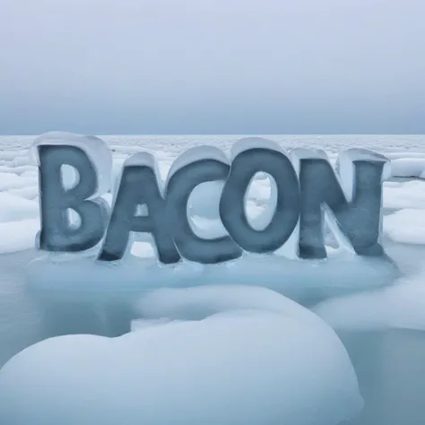 a word made of ice